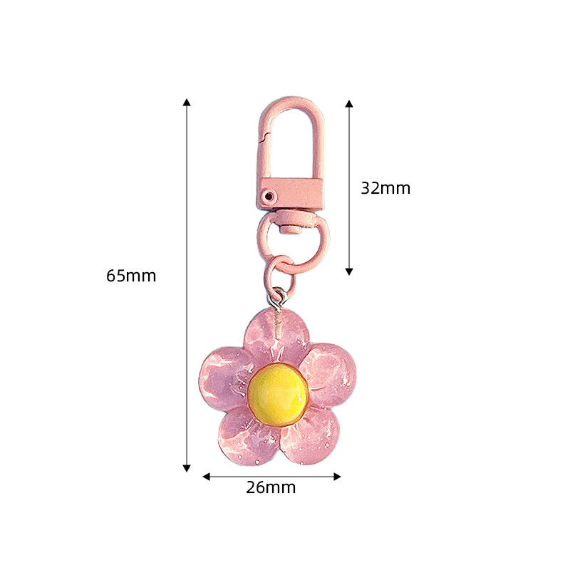 Cute Flower Keychains for Wome - Supply Florist ulasan dan harga