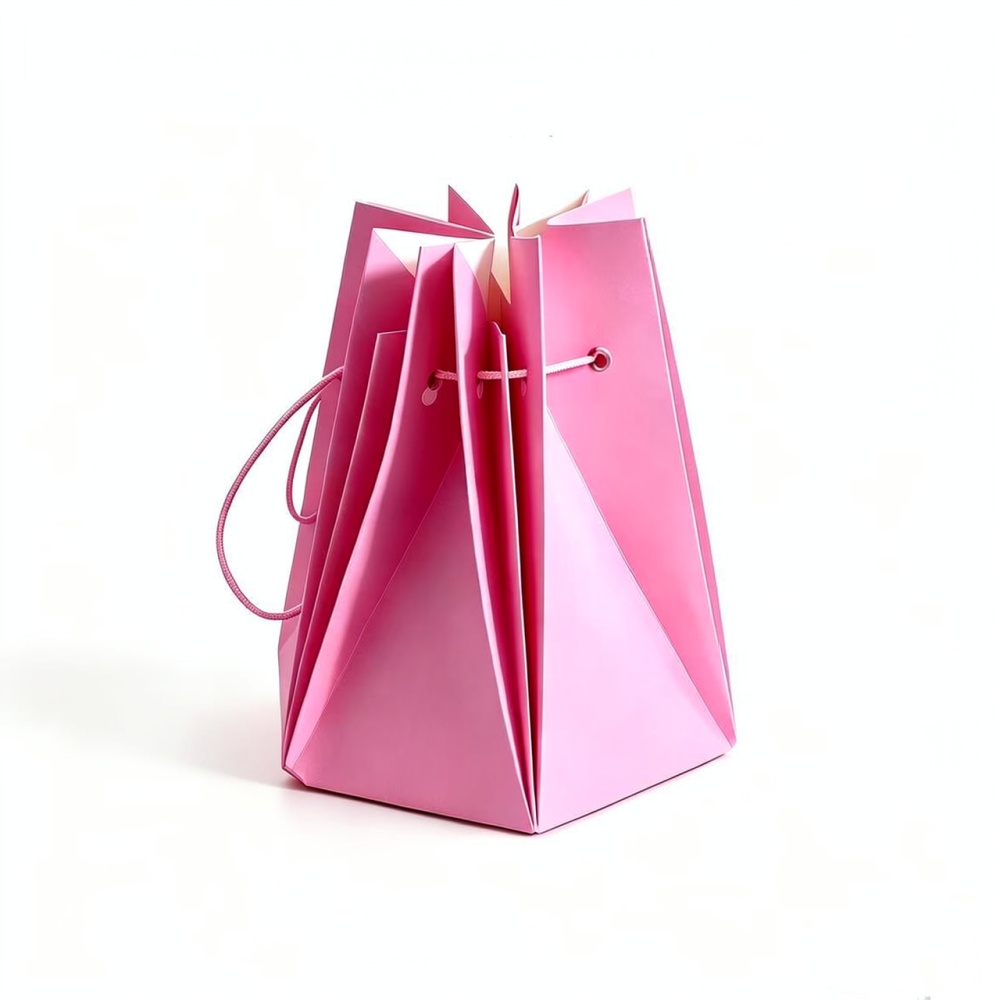 Stylish Hexagon Flower Carrier - Florist Flower Supply ulasan dan harga
