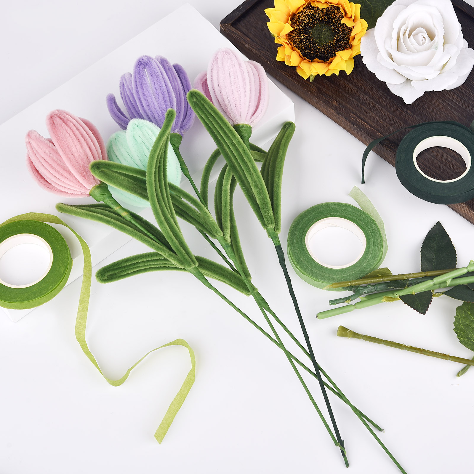 30yards Floral Stem Tape Corsa - Florist Supply Bulk ulasan dan harga