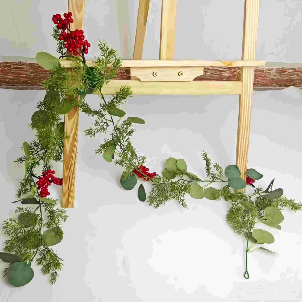 5.9-Foot Length Christmas Garl - Eucalyptus Preserved ulasan dan harga