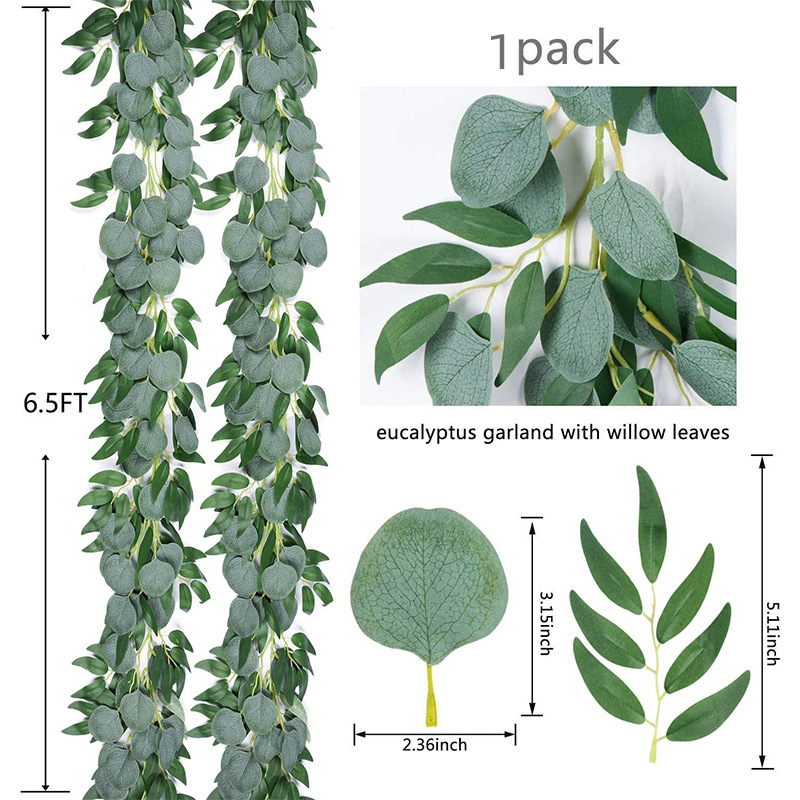 200cm Fake Eucalyptus Rattan A - Eucalyptus Preserved ulasan dan harga