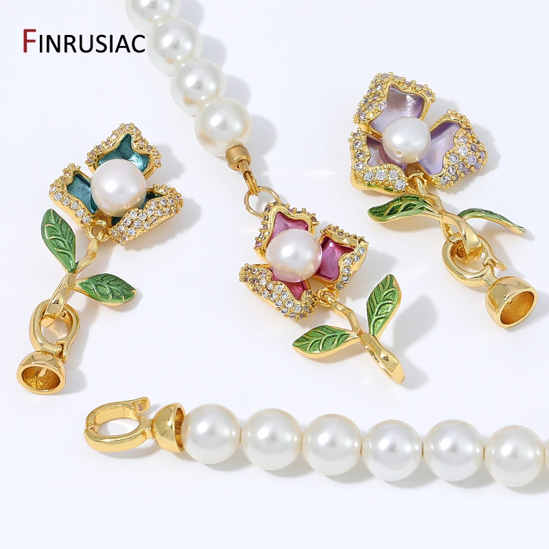 18K Gold Plated Brass Zircon E - Supply Florist ulasan dan harga