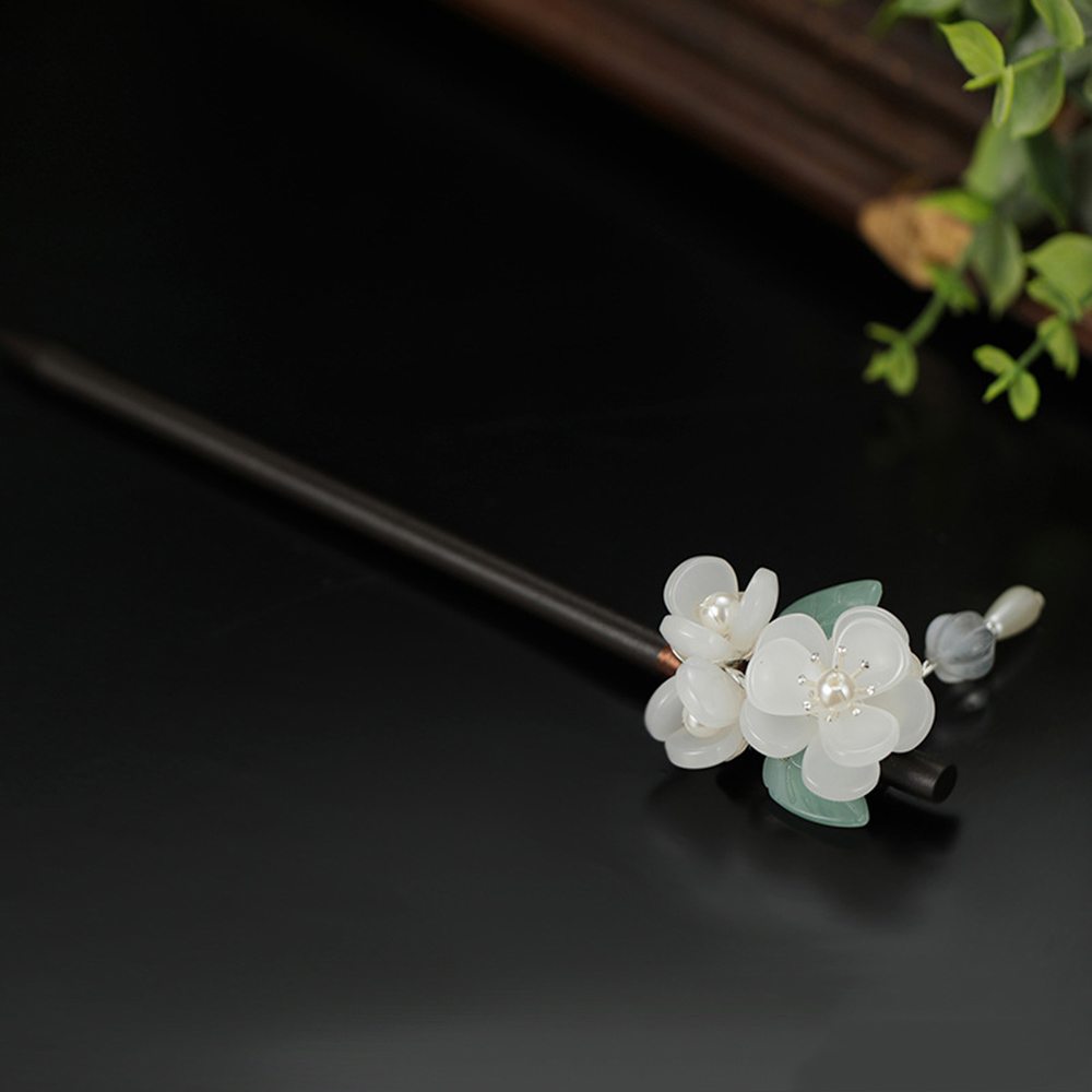 Retro Flower Hairpin Sandalwoo - Supply Florist ulasan dan harga
